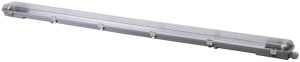 Corp de iluminat protejat pt.tub LED,alimentare la un capăt