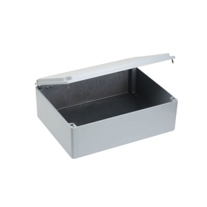 Doza 400x310x140mm distributie cutie jonctiune din aluminiu cu usa - balamale IP67 IK09