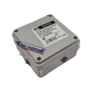 Doza aplicata patrata 100x100x50mm IP56 pentru distributie jonctiune ABS rezistenta UV fara presetupe margini netede - Img 3