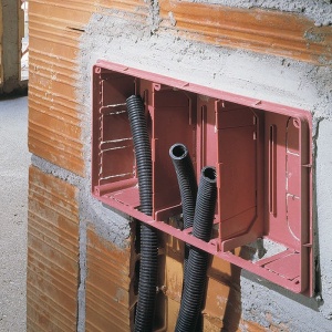 Doza de distributie derivatie 480x160x70mm din plastic incastrata IP40 - Img 3