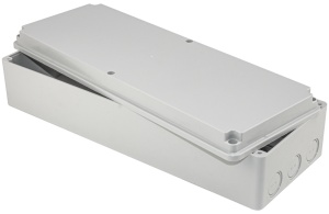 Doză electronică din material plastic cu capac plin