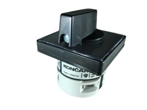 Intrerupator 20A 5.5kw 0-1 ON-OFF 2 poli IP40 industrial cu came incastrabil cu came PACO pentru tablouri - Img 2