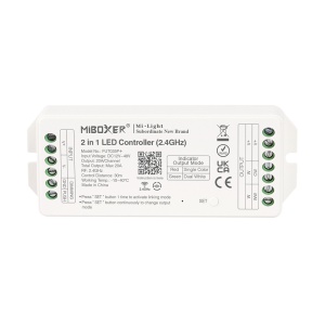 Mi-Light MiBoxer Group Controler zonă de control 2 în 1 DIM+CCT FUT035P+ emițător de semnal LED - Img 1