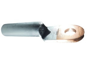 Papuc electric cupru aluminiu Cu-Al 95mm2 terminali tubulari diametru gaura 12mm lungime 110mm - Img 3