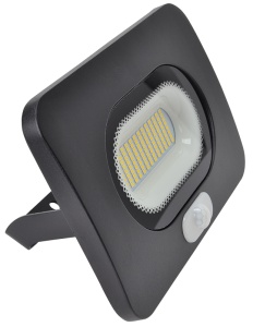 Proiector SMD cu detector de mişcare, negru