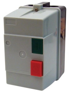 Protecţie motor, contactor+releu termic,carcasă mat, plastic