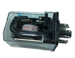 Releu industrial 11 pini contacte 24V AC - Img 3