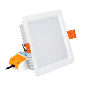 Spot LED Miboxer patrat 9W RGB+CCT 720lm 80lm/W 2700K~6500K, 16 milioane de culori intensitatea luminii ajustabila, control de la distanta 30m 2.4GHz - Img 2
