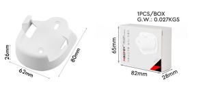 Suport de perete pentru telecomanda Mi-Light MiBoxer Group Control alb FUT099 - Img 3