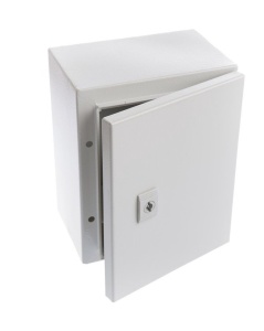 Tablou 200x200x150mm electric metalic industrial cu contrapanou galvanizat IP66 1000V 630A vopsit electrostatic - Img 2