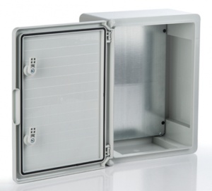 Tablou electric 500x400x180mm cu contrapanou rezistent UV IP65 IK10 fara halogen - Img 3