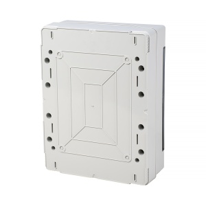Tablou electric aplicat Elettrocanali 24 module IP65 IK08 cu usa transparenta - Img 3