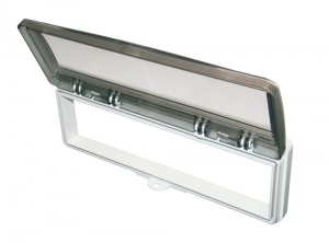 Usa de vizitare fumurie 13 module 253x97mm cu garnitura IP54 - Img 3