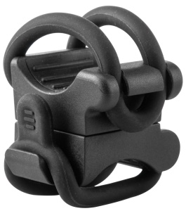 Adaptor de fixare pe bicicletă a lanternelor