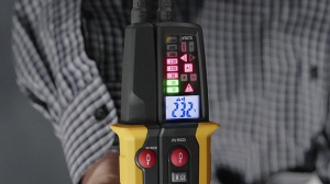 Aparat verific.tens.,tester prot.diferentială,afisaj LCD,LED - Img 2
