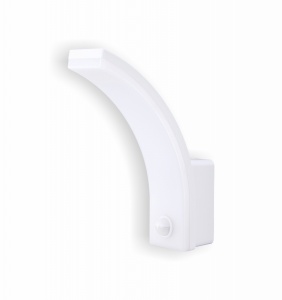 Aplică de exterior 20W 1700lm albă 4000K lumină naturală IP65 cu senzor de mișcare, distanță de detecție maxim 9m, garanție 5 ani