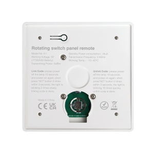 Buton Mi-Light MiBoxer și panou de comutare rotativ Telecomandă LED albă K1 - Img 2