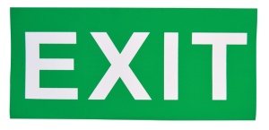 CIL de sig-evacuare cu LED, cu pictograme autoadezive - Img 2