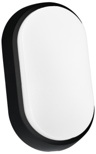CIL LED cu grad de protecție, oval, carcasă mat. plastic