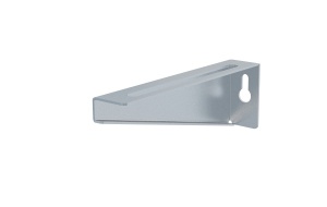Consolă universală 145x50mm NZMU100 electro-galvanizată suport pentru prindere canal cablu din sârmă mesh, susținere maxim 40 kg