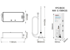 Controler Gateway Mi-Light WL-433 LoRa 433MHz - Img 3