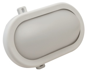 Corp ilum.LED cu grad de protecţie,oval,carcasă mat.plastic - Img 2