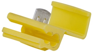 Derivaţie conductor tip cuţit (PVC), cupru el.stanat, galben