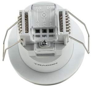 Detector de mişcare infraroşu,ST, alb - Img 3