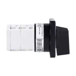 Intrerupator 20A 5kw 0-1 ON-OFF 3 poli IP40 industrial incastrabil cu came PACO pentru tablouri cu protectie la atingere directa - Img 3