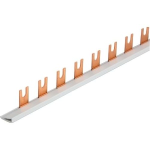 Pieptene busbar tip furca 1 poli 57 module 65A 1000mm 12mm² - Img 3