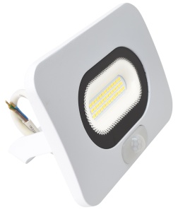 Proiector SMD, alb, cu detector de mişcare