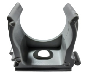 Set 50 buc cleme 40mm PVC pentru prindere tuburi teava conectabile - Img 3