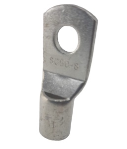 Set 50 bucati papuci cupru stanat 50mm² cu gaura de 8mm lungime totala 43mm