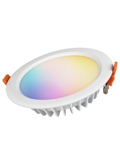 Spot LED Miboxer 15W RGB+CCT 1200lm 80lm/W 2700K~6500K, 16 milioane de culori intensitatea luminii ajustabila, control de la distanta 30m 2.4GHz IP54
