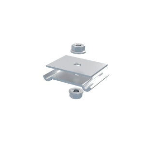 Suport de suspensie 59x50mm pentru canal cablu din sarma - Img 1