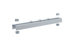 Suport metalic 265mm consolă PZM200 pentru prindere cu tijă filetată canal cablu din sârmă 200mm