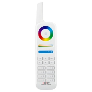 Telecomanda Mi-Light FUT086 MiBoxer 8-zone LoRa 433MHz sistem pentru control lămpi, rază 2 km