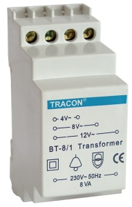 Transformator de protecţie pentru sonerie