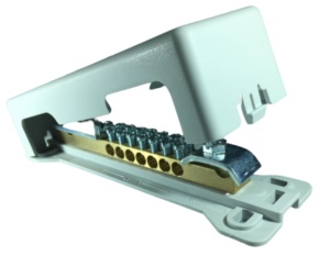 Bara egalizare de potential 2x7x6-25 mm² pentru platbanda 30x4 conductor 8-10mm