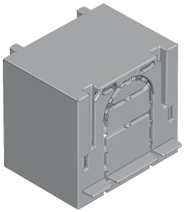 Capac de protecţie superior /inferior intrare conductor, 1P