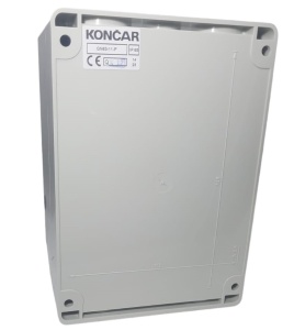Comutator cu came 63A 18.5kW 3 poli 1-0-2 IP65 rotativ inchis comutator inversor motor trifazat in carcasa din plastic 125X175mm cu maner negru - Img 2