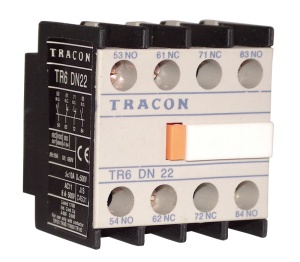 Contact auxiliar frontal, pentru contactor TR1D/F şi TR1E