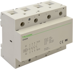 Contactor modular de instalaţii
