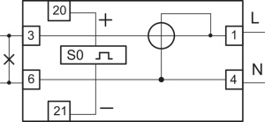 Contor de en. electrică direct,afişaj LCD, monofazat, 2 mod. - Img 3