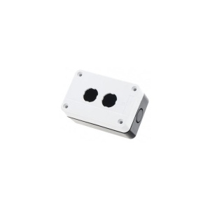 Cutie comanda caseta goala cu 2 gauri pentru 2 butoane 22mm IP65