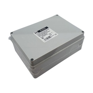 Doza aplicata patrata 190x140x70mm IP56 pentru distributie jonctiune ABS rezistenta UV fara presetupe margini netede - Img 3