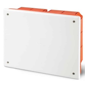Doza de distributie derivatie 196x152x70mm din plastic incastrata IP40