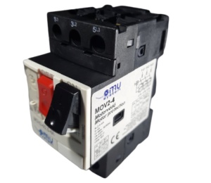 Intrerupator 0.4-0.63A protectie motor magneto-termic montaj pe sina IP20 - Img 1