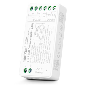 Mi-Light MiBoxer Group Control Controler de bandă LED 2 în 1 (WiFi+2.4G) CCT 12-24V 144/288W 12A FUT0 - Img 2