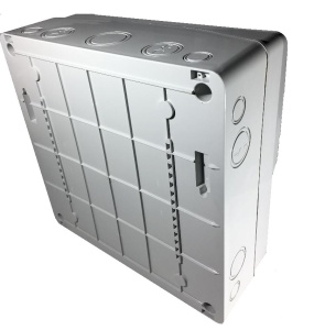 Panou din plastic pentru exterior echipat 1 priza 5P 32A 2 prize monofazice IP44 - Img 3